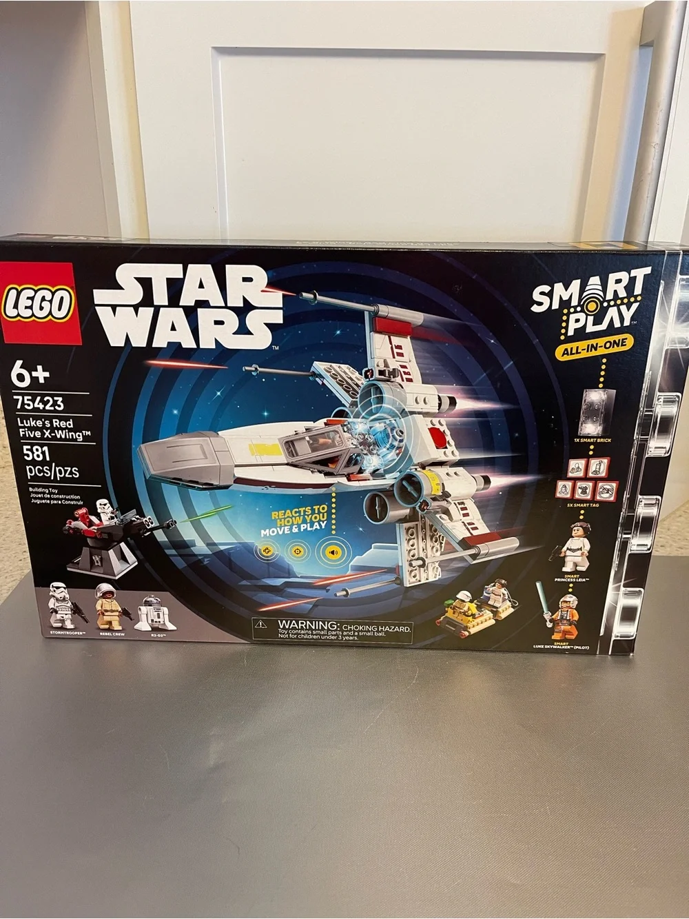 Lego Star Wars Smart Play Luke’s Red Five X-Wing Fighter Set 75423 6+ NIP